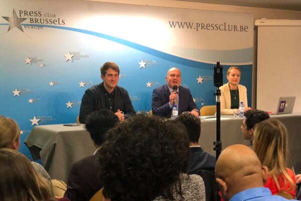 Press Club Βρυξελλών, 21 Ιανουαρίου 2020 Ομιλία για την Ευρωπαϊκή Πράσινη Συμφωνία (European Green Deal)
